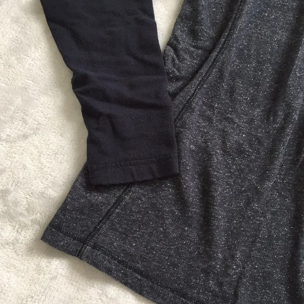 Washed Stoned & Beaten Heathered Knit Sweater QZIP